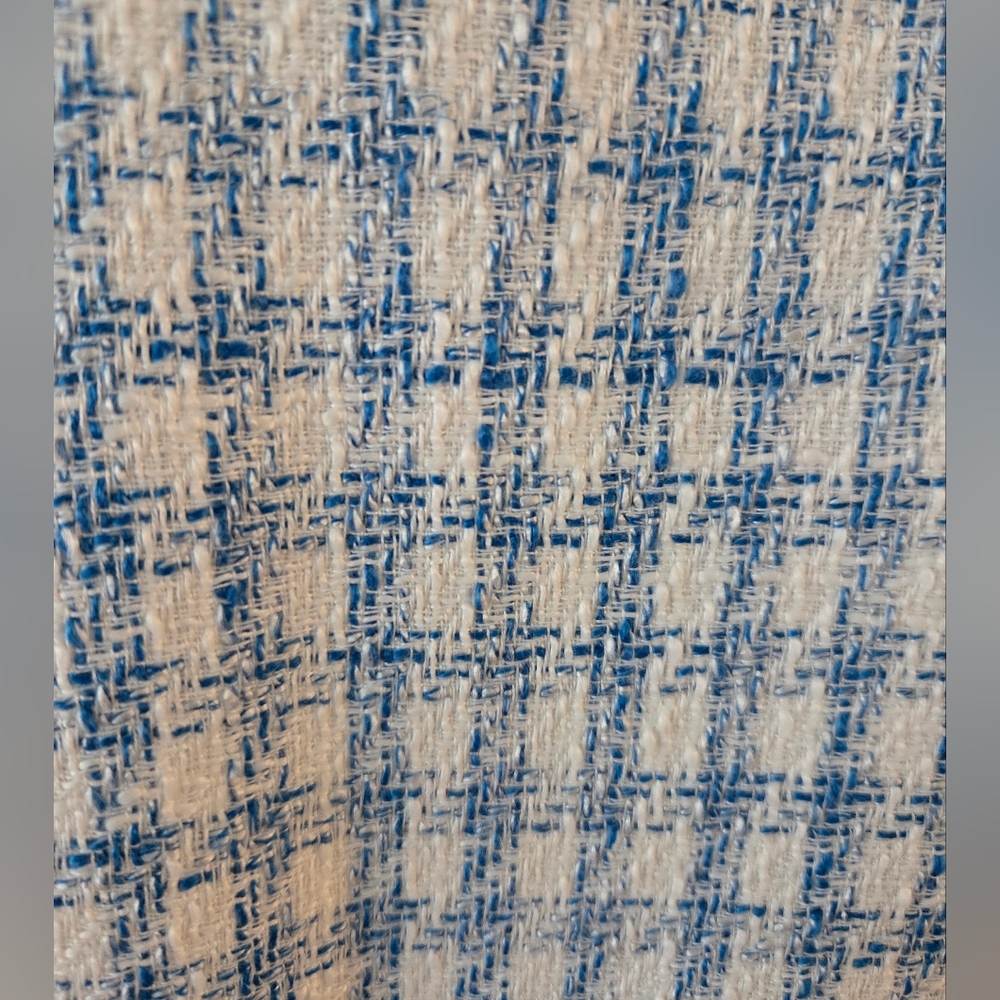 The Limited Blue and White Tweed Jacket - Picture 5 of 9